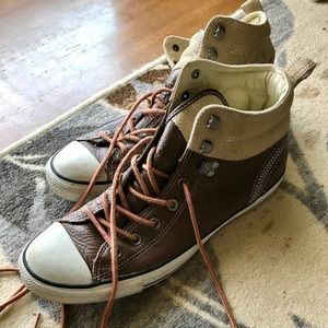 Converse men’s leather shoes